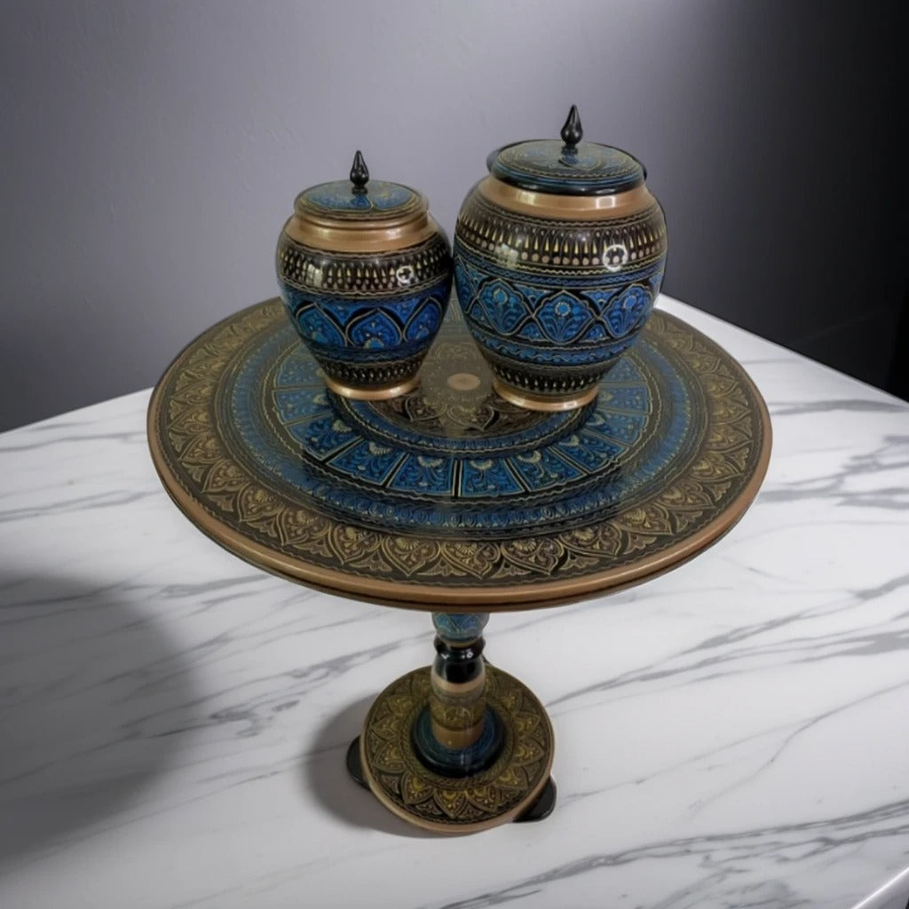 Naqshi Art Table - Multiple Colors - wcspk