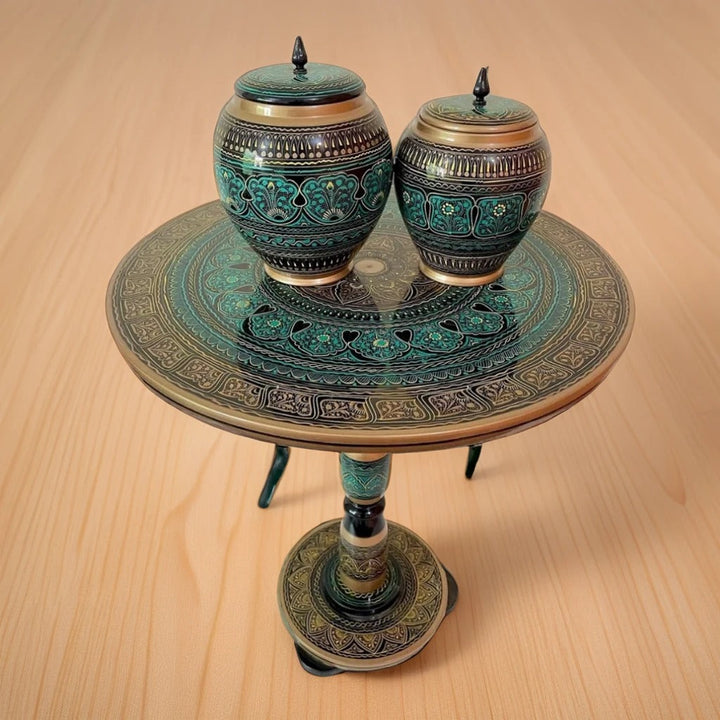 Naqshi Art Table - Multiple Colors - wcspk