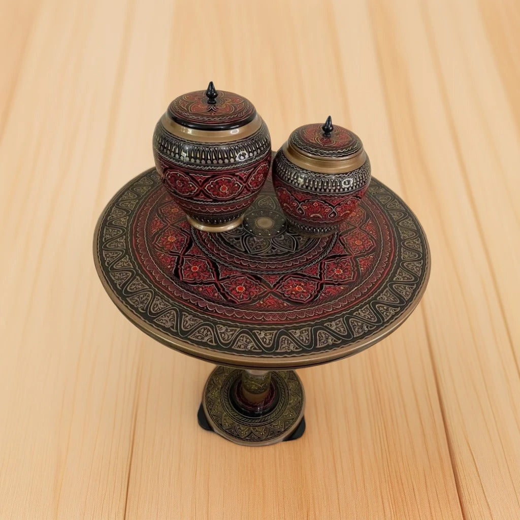 Naqshi Art Table - Multiple Colors - wcspk