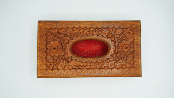 Carving tissue box