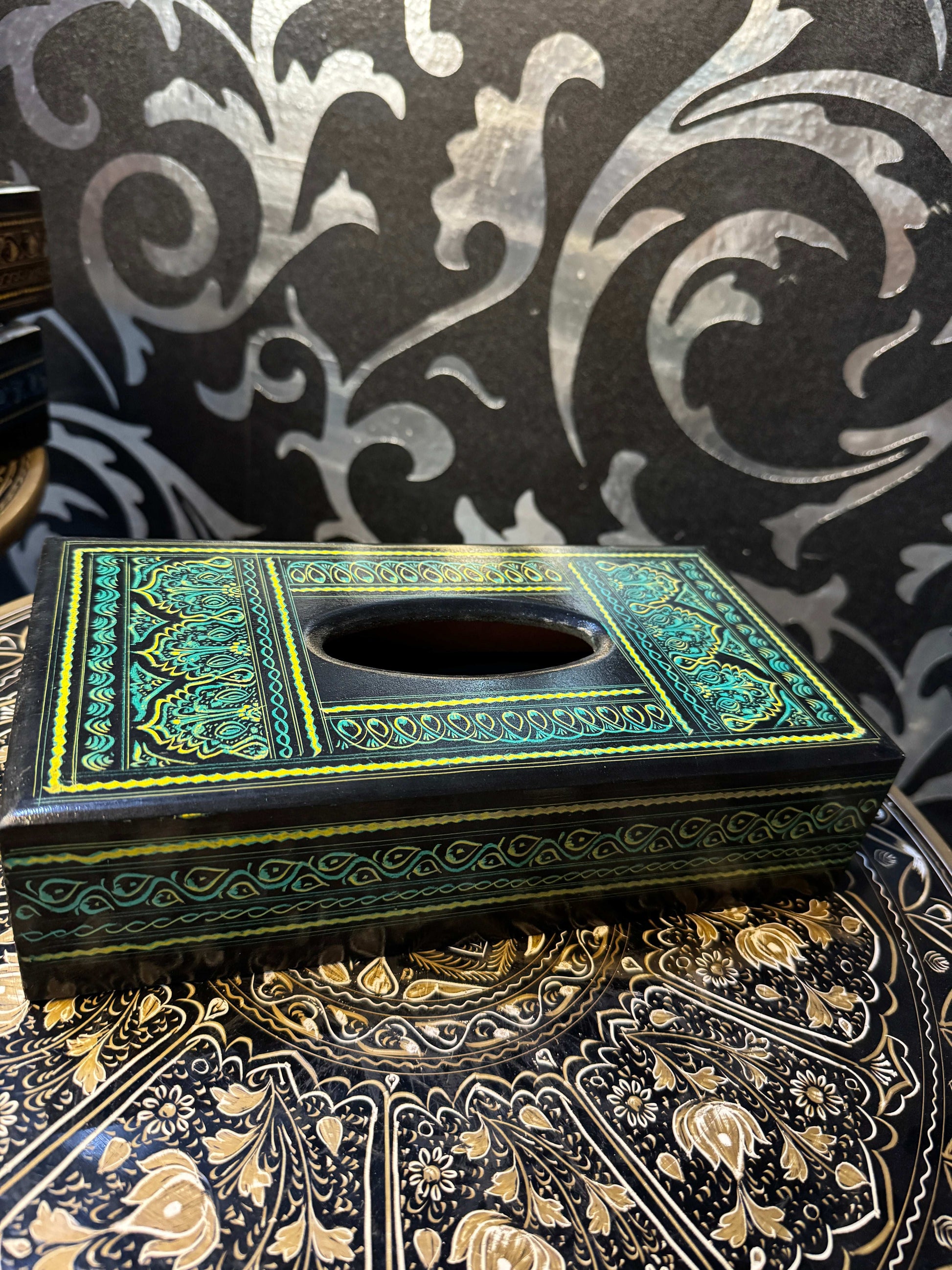 tissue box naqshi art - wcspk