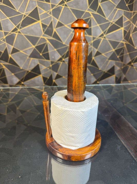 wooden tissue roll stand - wcspk