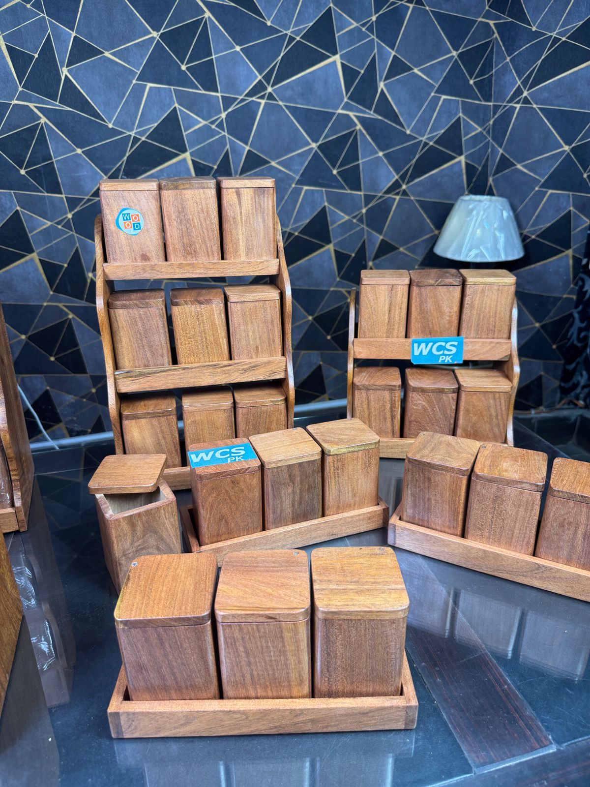 pure wooden new spice box