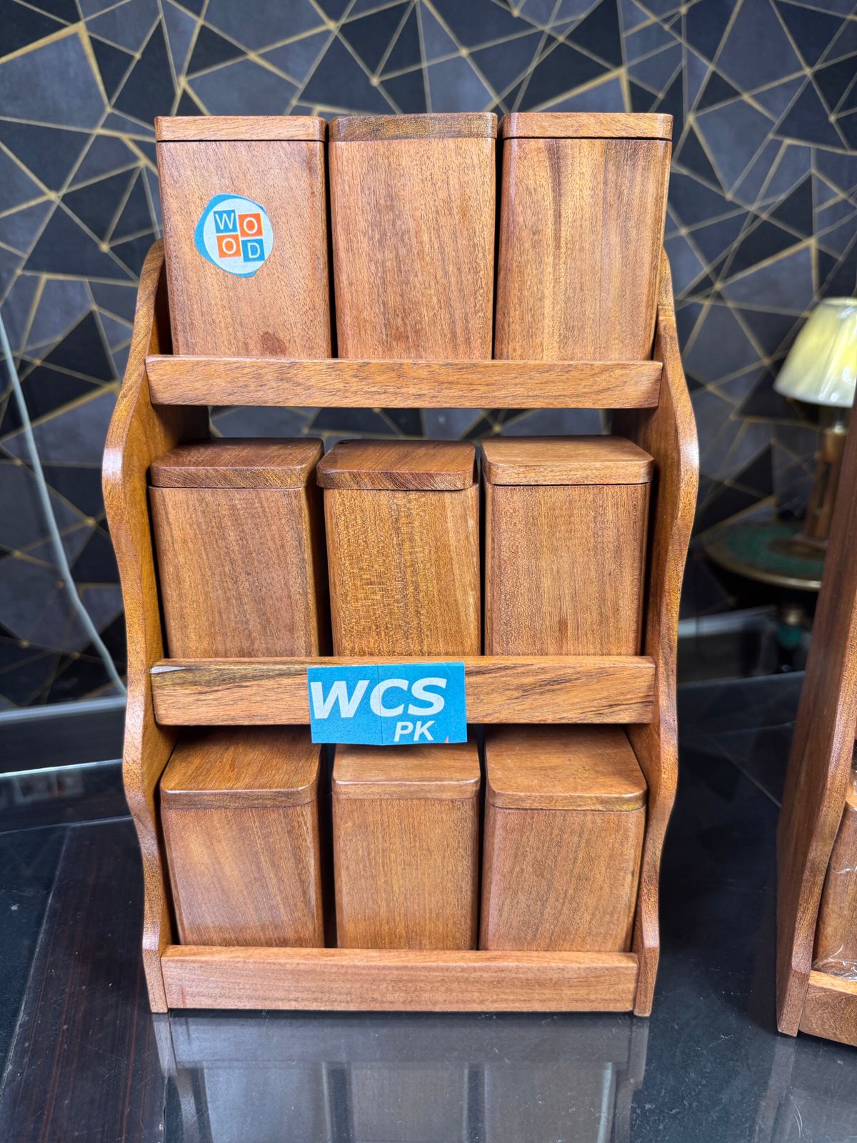 pure wooden new spice box