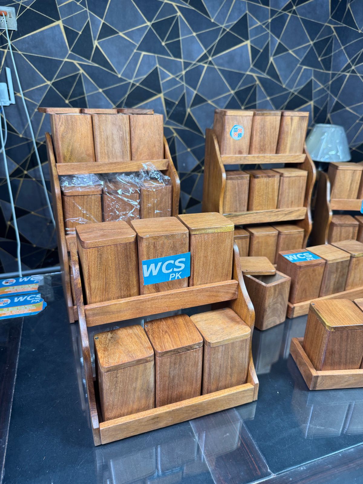 pure wooden new spice box