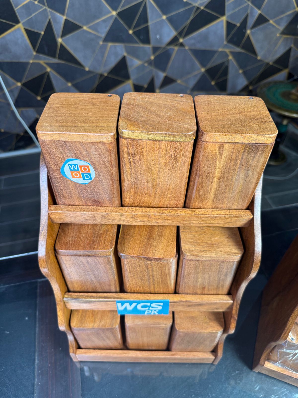 pure wooden new spice box