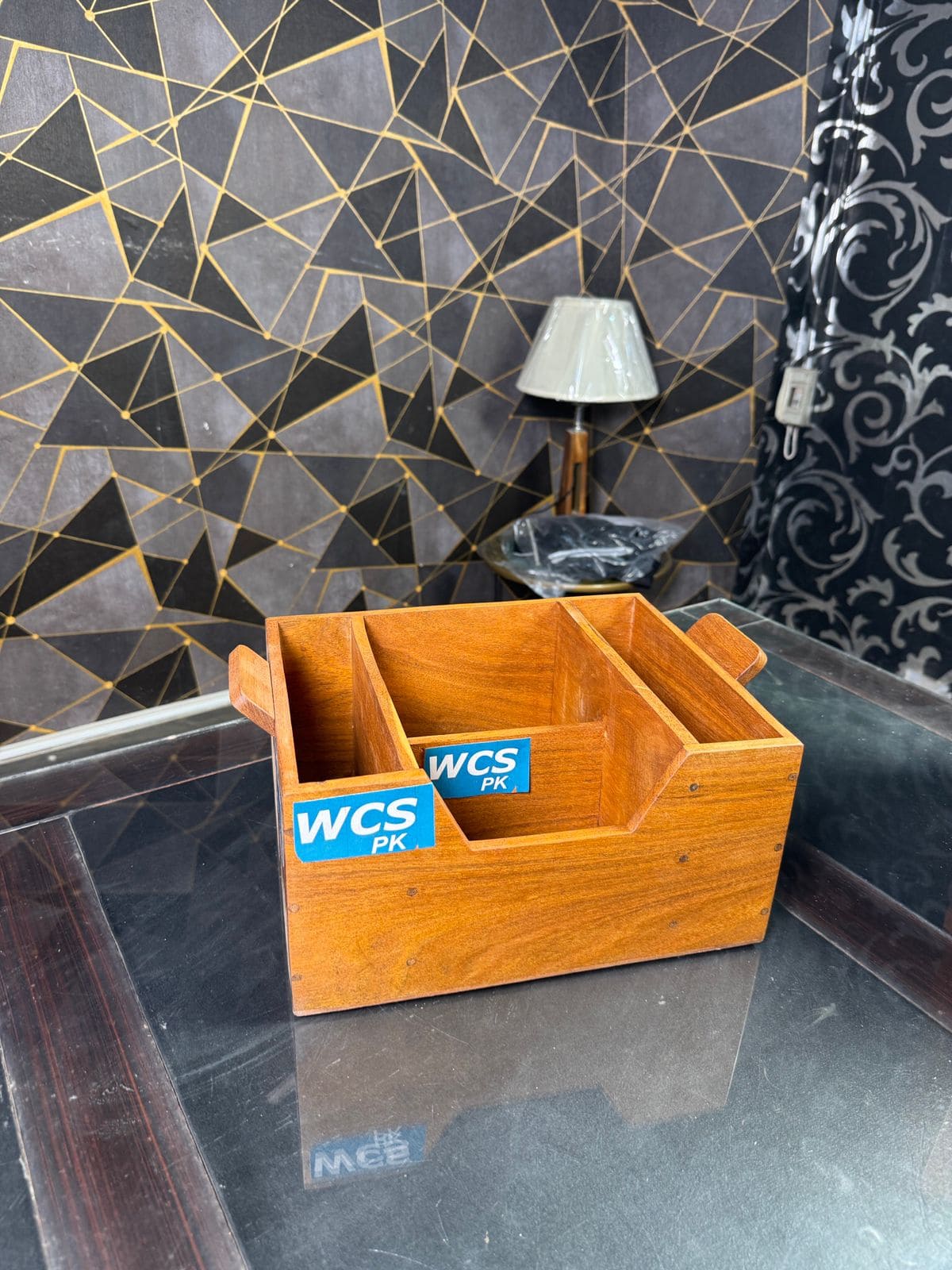 Wooden Kitchen Organizer Set