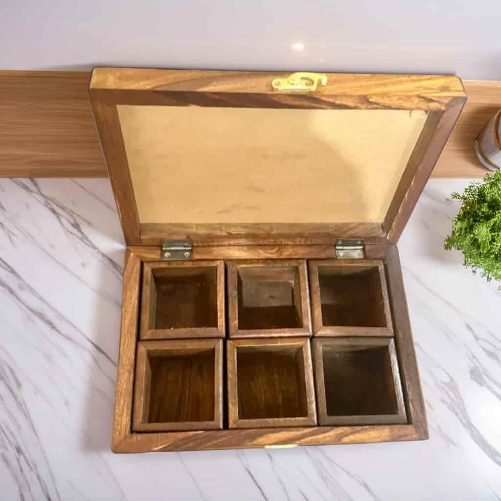 Wooden Spice Box - wcspk